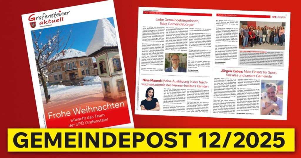 Gemeindepost Dezember 2025 Grafenstein