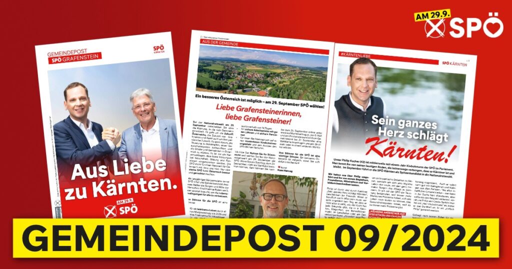 Gemeindepost September 2024 Grafenstein