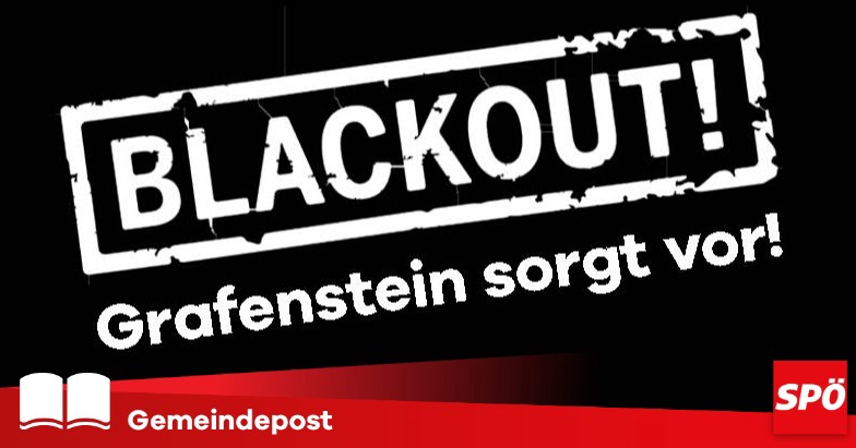BLACKOUT &ndash; Grafenstein sorgt vor!
